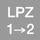 LPZ 1/2 zónahatár